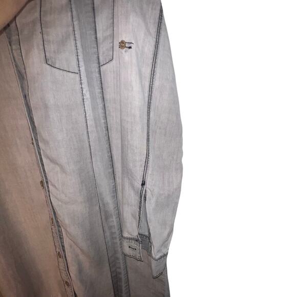 Velvet Heart Womens Size Small, Gorpcore Belted Pocketed Collared Shirt dress - Picture 7 of 11
